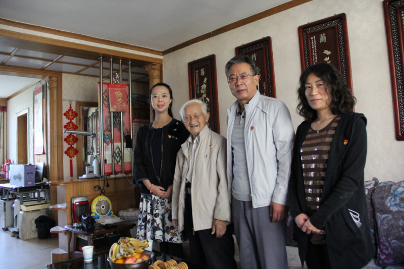 中共青海省第三建筑工程有限公司支部委員會開展“走訪慰問暖人心，紅色精神永傳承”活動(dòng)